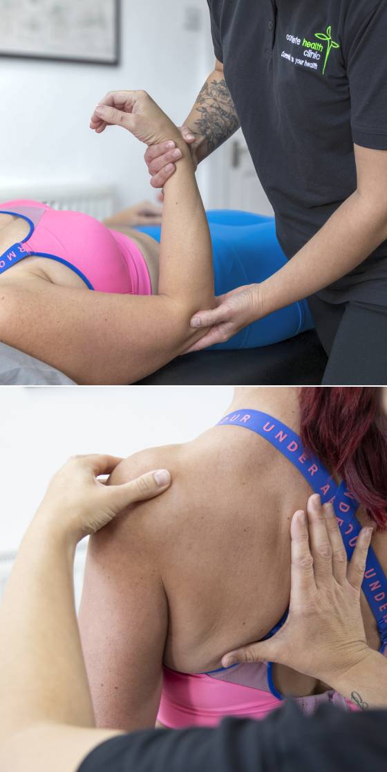 Arm Pain care via Complete Health Clinic in Clevedon